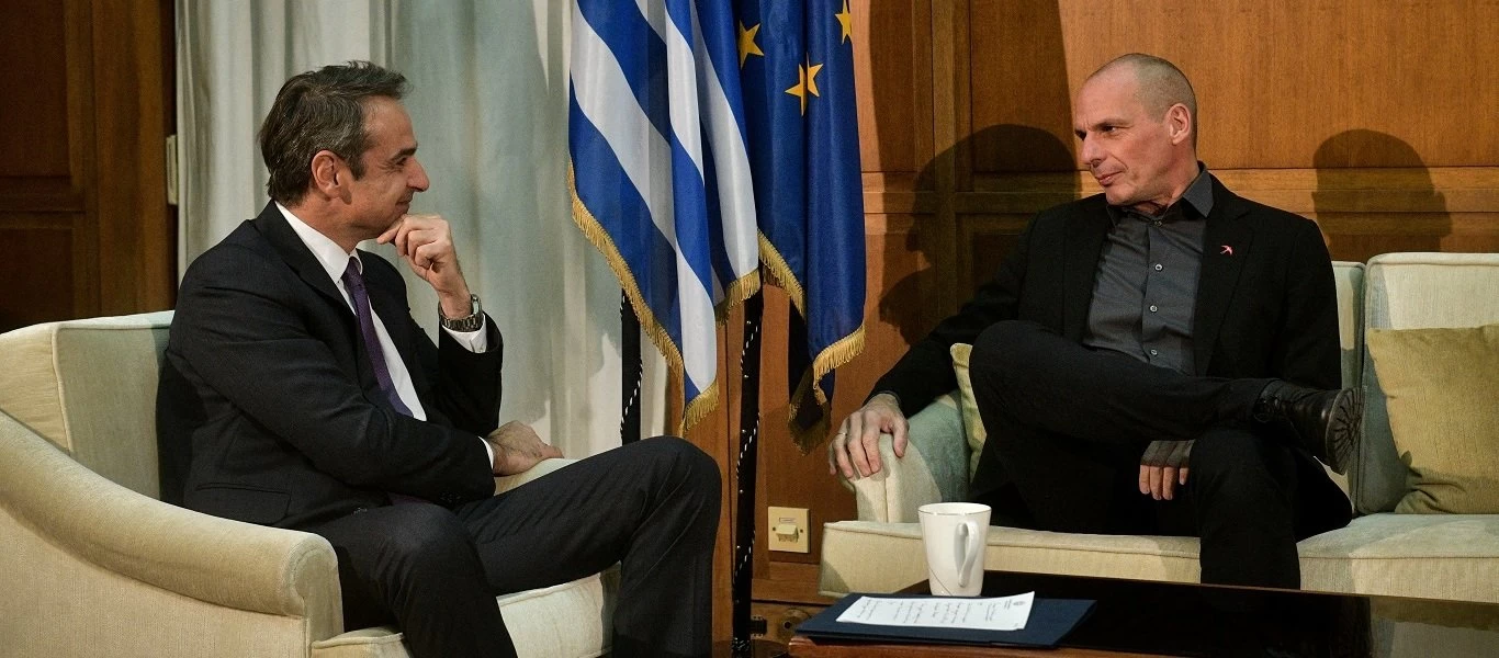 Αναβλήθηκε η συνάντηση Κ. Μητσοτάκη - Γ. Βαρουφάκη